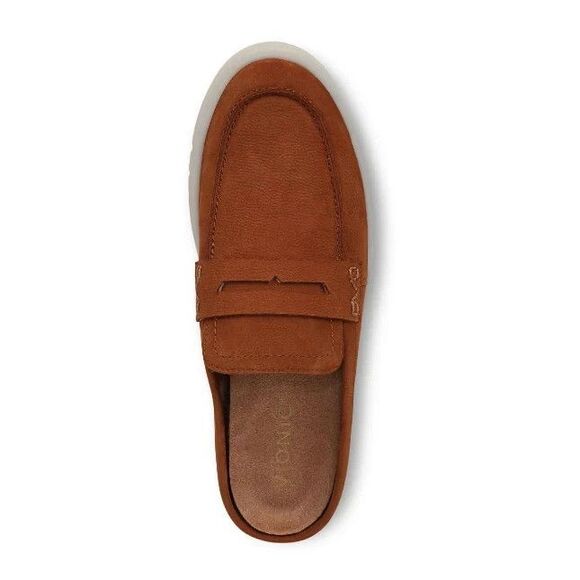 New WOMEN'S VIONIC Uptown Mule 2, Brandy Nubuck size 8.5 Wide - Picture 4 of 5